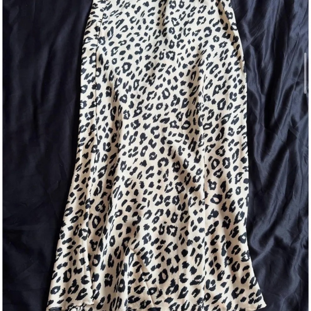Pitaya Cheetah Midi Skirt